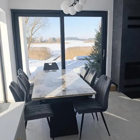 Villa Nad Sama Woda Luksusowy Dom Nad Jeziorem Z Prywatnym Pomostem I Jacuzzi Passenheim