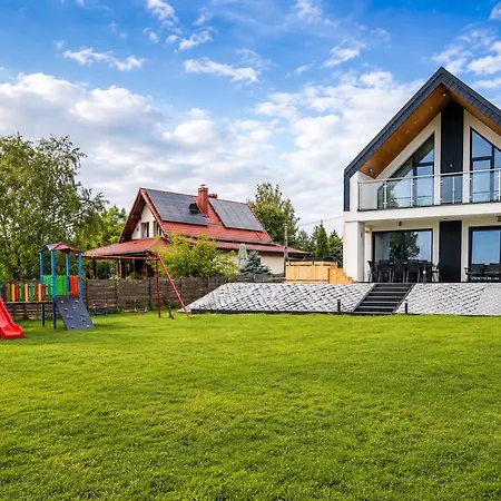 Nad Sama Woda Luksusowy Dom Nad Jeziorem Z Prywatnym Pomostem I Jacuzzi Passenheim